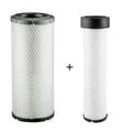 XA6652K FILTRONI Kit de 2 Filtros Aire Sello Radial Primario XA6652 + Secundario XA6672 Equipos Case Reemplaza Case 222425A1 + 222429A1