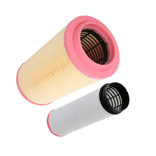 XA9558K FILTRONI Kit de Filtros de Aire Primario XA9558 + Secundario XA9651 Camiones Volvo, Mercedes Benz, Scania Reemplaza Mercedes Benz A0040943504 + A4760940104