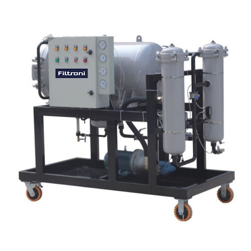 XE12000P FILTRONI Sistem Pulidor Separador de Agua 12.000 LPH para Diesel/Lubricantes/Hidraulicos Estacionario  220V AC 60hz