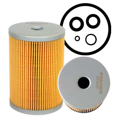 XF3260 FILTRONI Filtro de Combustible Motores Isuzu Reemplaza 9885111911 P550026 FF5029 L3528F 33260 PF311 ISU2 F1303