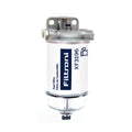 XF796A FILTRONI Kit Filtro de Combustible Separador de Agua CAV 796 para Motores Agrícolas. Incluye: Base de Montaje, Elemento XF3196 y Vaso (Tazón) Plástico