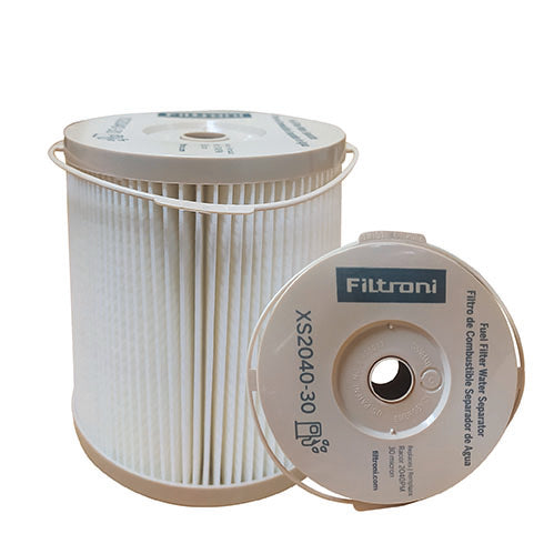 XS2040-30 FILTRONI Filtro de Combustible Separador de Agua 30mic Sistemas Racor 900FG/FH/MA Reemplaza Racor 2040PM